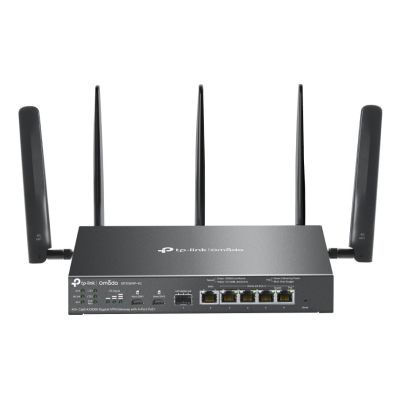 TP-Link Omada ER706WP-4G router bezprzewodowy Gigabit Ethernet Dual-band (2.4 GHz/5 GHz) Czarny