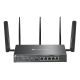 TP-Link Omada ER706WP-4G router bezprzewodowy Gigabit Ethernet Dual-band (2.4 GHz/5 GHz) Czarny