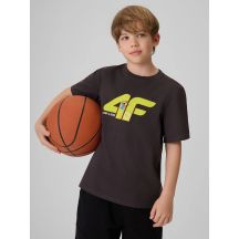 T-shirt bawełniany chłopięcy 4F 4FJRSS26TTSHM4280-22S