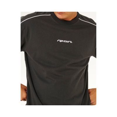 4. Koszulka męska RIP CURL Inner Visions Panel Tee czarna