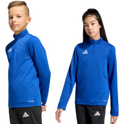 9. Bluza dla dzieci adidas Entrada 26 Training Top niebieska JZ6631