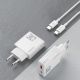 3. Ładowarka sieciowa GaN Dudao A30EUT 30W USB-A / USB-C + kabel USB-C - USB-C - biała