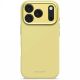 Etui Decoded AntiMicrobial Silicone Backcover MagSafe na iPhone 17 Pro - żółte