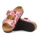 5. Birkenstock klapki ARIZONA KIDS BS 1030434 ELECTRIC METALLIC COPPER HEARTS (szerokość standardowa)