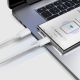 6. Kabel SBS TECABLETISSUETCCG USB-C - USB-C 1,5m 60W w oplocie - szary