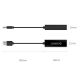 3. Zewnętrzna karta sieciowa Orico UTJ-U3 1 Gigabit USB-A 3.0 - czarna