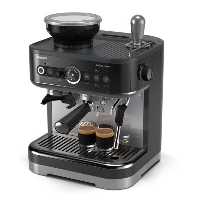 19. Ekspres do kawy Philips PSA3218/10 Napar Baristy Ciśnienie pompy 15 bar Wbudowany spieniacz do mleka Półautomatyczny 1350 W Czarny