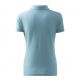6. Koszulka polo Malfini Cotton W MLI-21315 błękitny