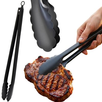 4. SZCZYPCE DO GRILLA Z POWŁOKĄ NIEPRZYWIERAJĄCĄ 44CM