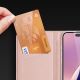 14. Etui Dux Ducis Skin Pro na iPhone 16 Pro Max z klapką i miejscem na kartę - różowe