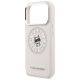 6. Etui Karl Lagerfeld Point & Choupette Sketch MagSafe na iPhone 17 Pro - różowe