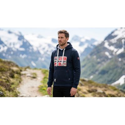7. Bluza męska Geographical Norway GPEPE 2 MEN 100 EO BS2 (WT1874H/GN-NAVY)