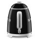 38. Czajnik SMEG mini 0,8L czarny Schwarz (KLF05BLEU)