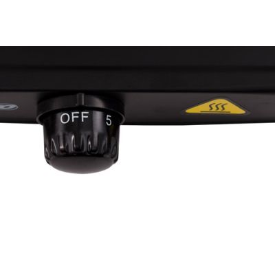 16. Kuchenka elektryczna Adler MS 6508 (Płyta elektryczna; 1 pole grzejne; 1000W; kolor czarny)