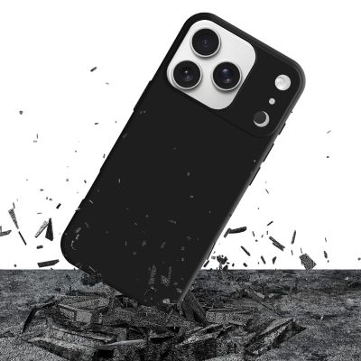 9. Etui 3mk Matt Case Pro na Apple iPhone 17 Pro - czarne matowe