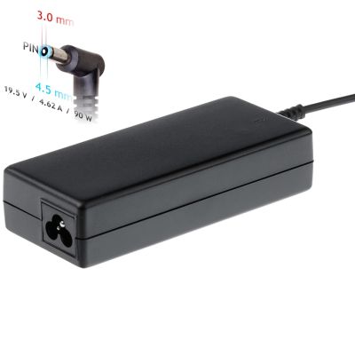 3. Zasilacz sieciowy Akyga AK-ND-53 do notebooka DELL (19,5 V; 4,62 A; 90W; 4.5 mm x 3 mm)