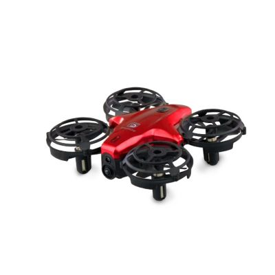 6. Amewi 25324 dron z kamerą Mini-dron 300 mAh Czarny, Czerwony