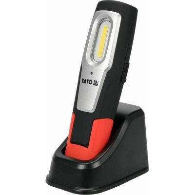 7. Yato YT-08558 oświetlenie robocze Czarny, Czerwony LED 7 W