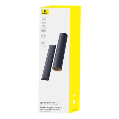 4. Mata na biurko Baseus MagPro Series II BS-PS037 z podpórką na nadgarstki - czarna
