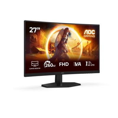 2. AOC C27G42ZEP monitor komputerowy 68,6 cm (27") 1920 x 1080 px Full HD LCD Czarny, Czerwony