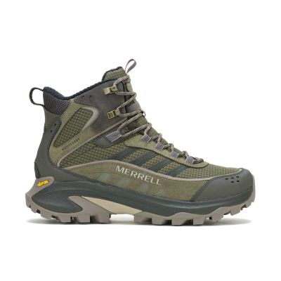 Buty turystyczne wysokie Merrell Moab Speed 2 Thermo Mid WP - triple black rozmiar: 43_5
