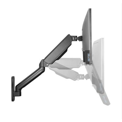 6. Techly ICA-LCD G112E uchwyt / stojak do monitorów 81,3 cm (32") Ściana Czarny