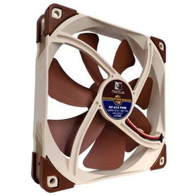 2. Wentylator NOCTUA 140mm NF-A14 PWM SSO2, AAO Frame