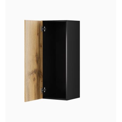 3. Witryna VIGO '90' pełna 90/35/32 czarny/dąb wotan