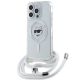 Etui Karl Lagerfeld IML Choupette Head&Cord MagSafe na iPhone 15 Pro Max - przezroczyste