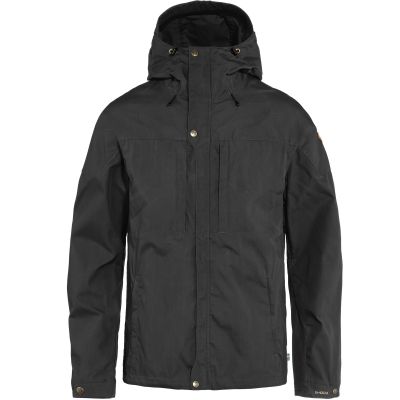 Kurtka z kapturem zimowa męska Fjällräven Skogsö Jacket M outdoorowa ocieplana szara (F81698-030)