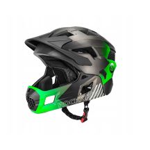 Rockbros kask rowerowy dziecięcy 48-54cm zielony