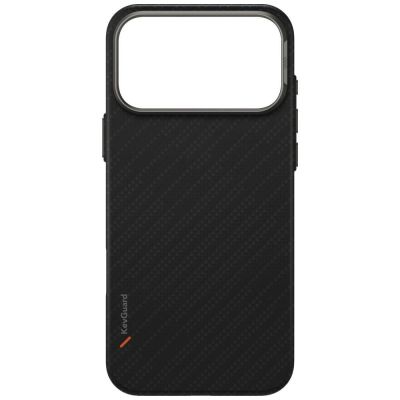 5. Etui UNIQ Keva EDGE Magclick Charging na iPhone 17 Pro Max - czarne