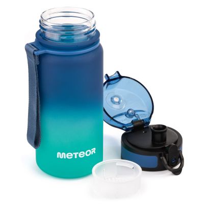 3. Bidon Meteor 350 ml 17657 niebieski/turkusowy