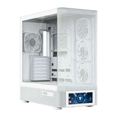 2. MODECOM OBUDOWA VOLCANO AQ 500 ARGB MIDI BIAŁA