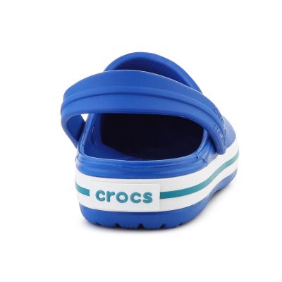5. CROCS CROCBAND KIDS CLOG BLUE BOLT/TURBO TEAL 207006-4PI