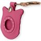 4. Etui Nimmy Glasses Cool and Cute Cat na lokalizator - różowe