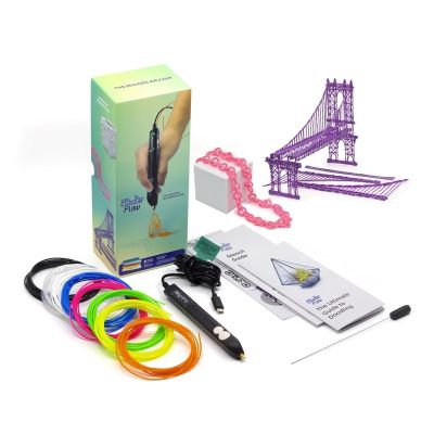 5. 3DOODLER FLOW ESSENTIALS ZESTAW DŁUGOPISU DO DRUKOWANIA 3D + 8 SZT RÓŻNOKOLOROWYCH SZPUL FILAMENTU 1,75MM FLOW