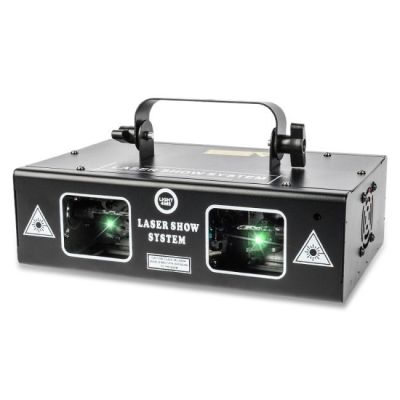 Rzutnik laserowy LIGHT4ME LASER RGB GEOMETRIC 350mW