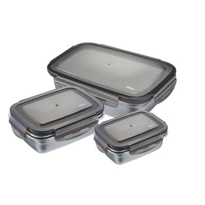 8. Zestaw 3 pojemników GEFU PREPPO G-89522