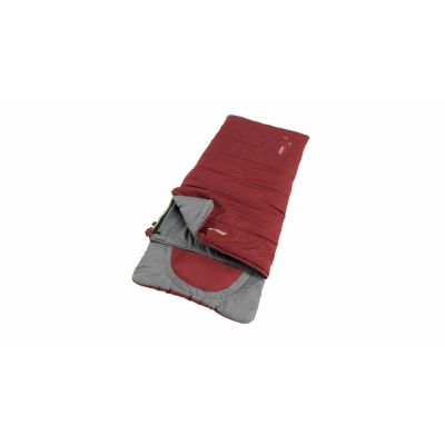 Śpiwór dla dziecka Outwell Contour Junior (140 cm) - red/grey