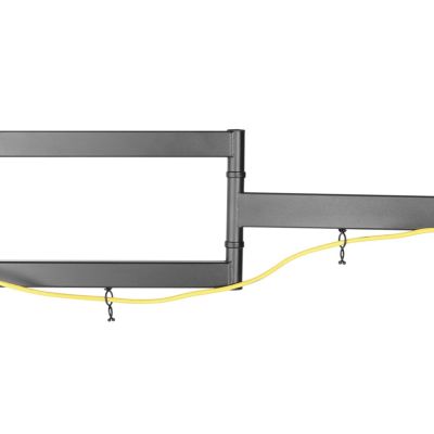 4. Equip 650341 uchwyt do telewizorów 139,7 cm (55") Czarny