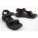 7. Lee Cooper buty męskie sandały na rzepy na lato na plażę lekkie czarne