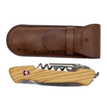 Victorinox V-0.97 01.64 Wine Master Pocket Knife, z drewnianą rękojeścią, drewno oliwne