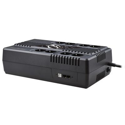2. PowerWalker VI 800 MS FR Technologia line-interactive 800 VA 480 W 8 x gniazdo sieciowe
