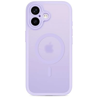 4. Etui Tech-Protect MagPeak MagSafe CC na iPhone 17 - fioletowy matowy