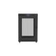 2. SZAFA INSTALACYJNA RACK STOJĄCA 19" 22U 800X1000 CZARNA DRZWI PERFOROWANE LCD LANBERG (FLAT PACK) V2