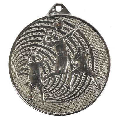 5. Medal srebrny siatkówka Medal stalowy MMC3073/S