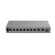 2. SWITCH POE RG-ES211GS-P 8-PORTOWY + 2X UPLINK + 1X SFP REYEE
