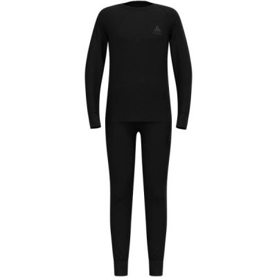 Zestaw bielizny dziecięcej Odlo Set long MERINO 200 KIDS roz. 116cm Czarny