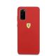 3. Etui Ferrari Silicone na Samsung Galaxy S20 - czerwone